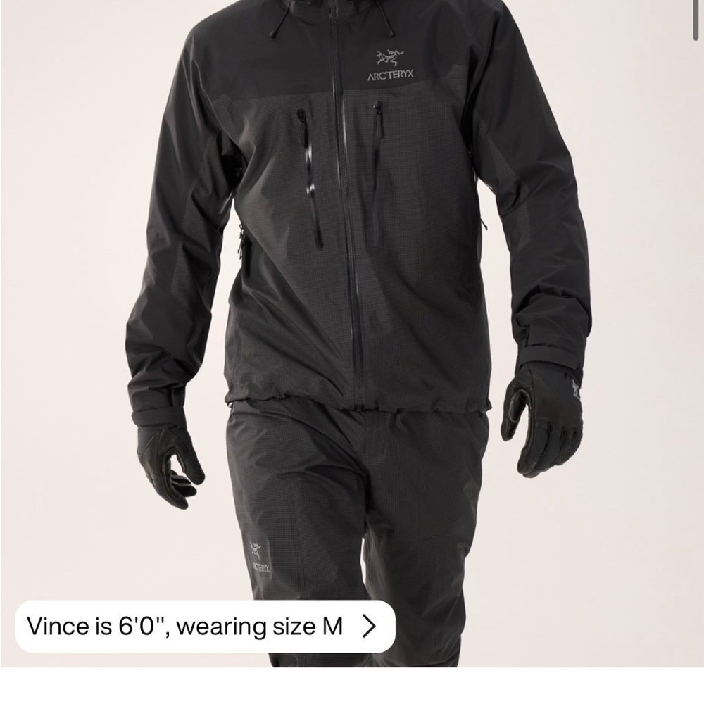 Arc'teryx Versatile Black Alpha Jacket - image 4